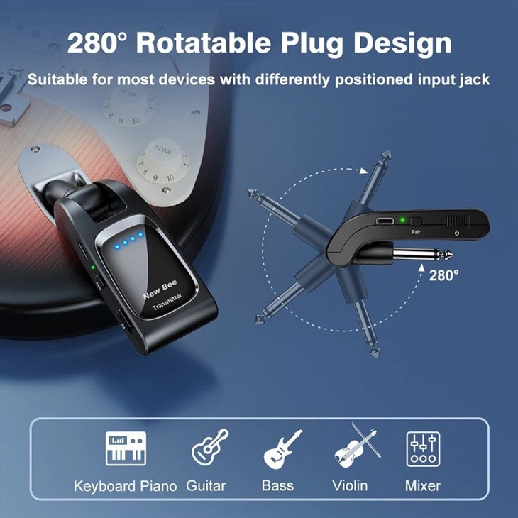 2.4GHz Guitar Wireless System